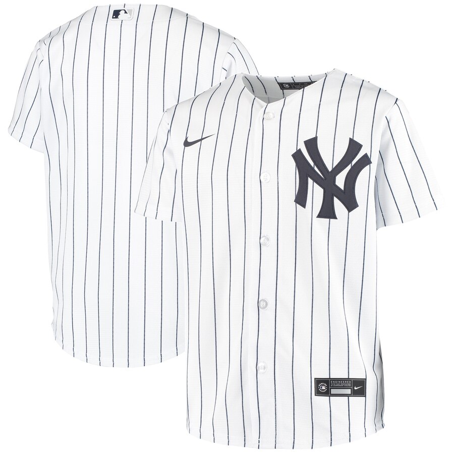 New York Yankees Nike Youth Home 2020 MLB Team Jersey White